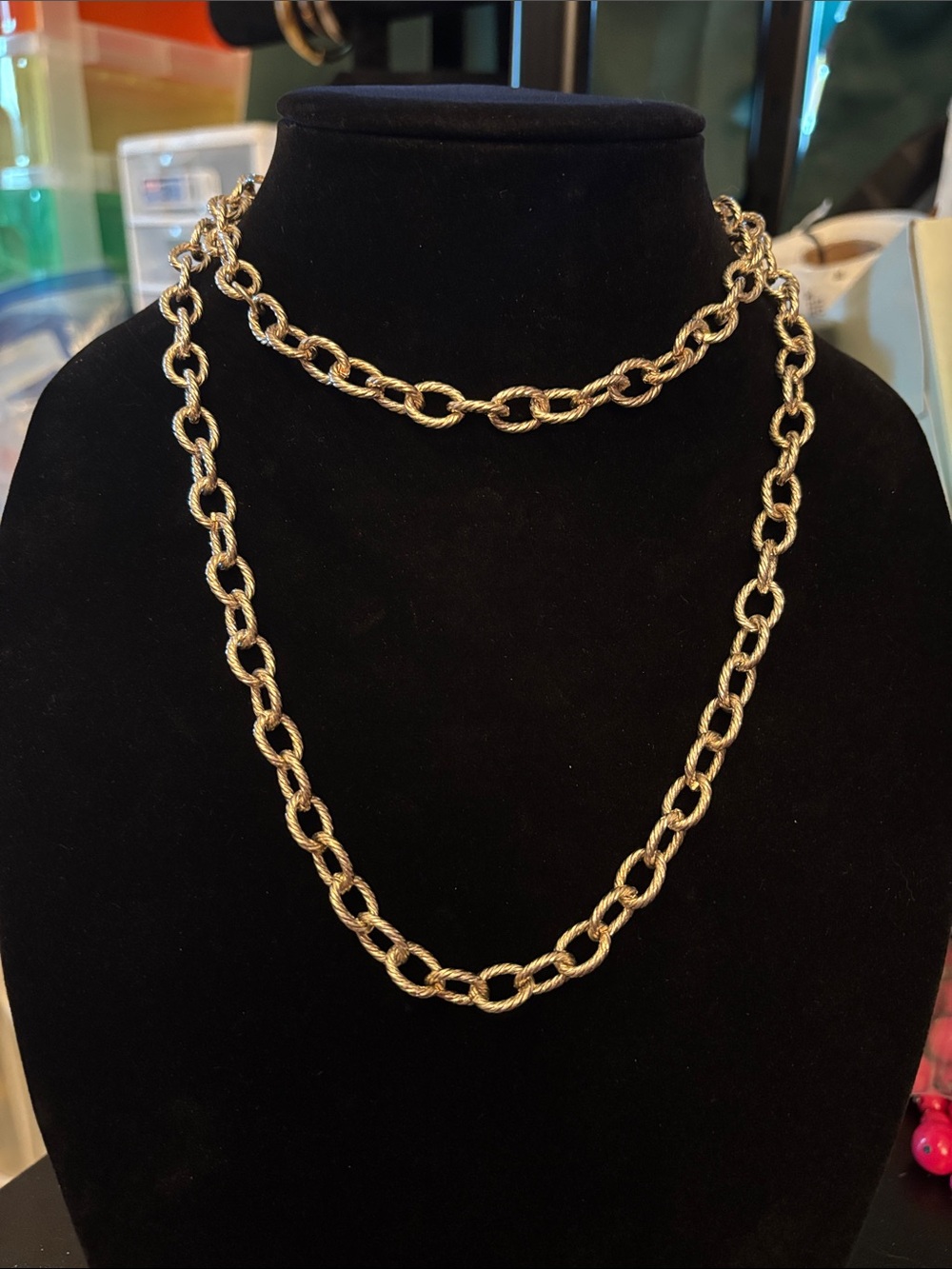 Gold Link Chain Necklace - Classic Statement Jewelry